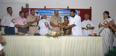 Inaugurating blood donation camp