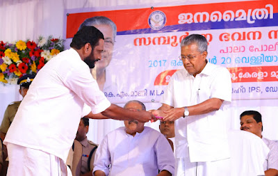 Shibu Thekkemattom with Former Chief Minister Shri Pinarayi Vijayan