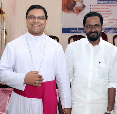 With Bishop Mar Thomas Tharayil